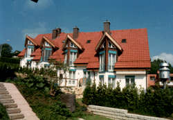 Reihenhäuser Weidstrasse · Ansicht 1